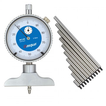 Tiefenmesser mit Brücke